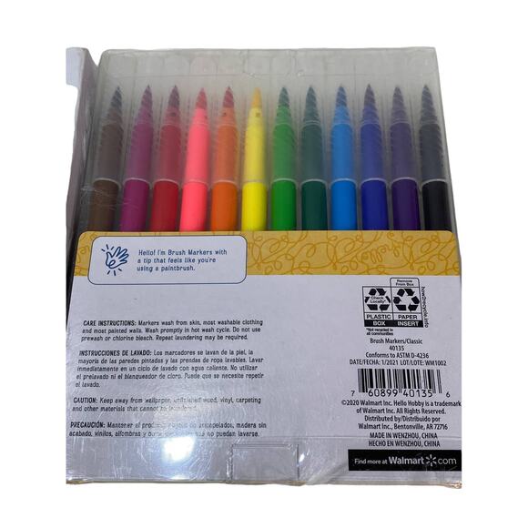 Art Set Brush Markers Faber Castell Pastels & Crayola Signature Colored Pencils - Picture 8 of 9